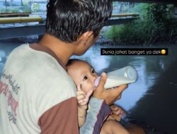Kisah Menyentuh Seorang Pria Tinggal Bersama Bayi Perempuannya Di Bawah Kolong Jembatan