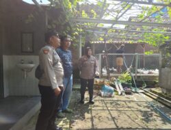 Dukung Ketahanan Nasional, Bhabinkamtibmas Polsek Gedangan Sambangi Peternak Mentog di Desa Ketajen