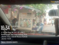 Lokasi Haji Ten Jakarta Timur Diduga Sarana Umum Dan Adanya Bangunan Bengkel Motor Tidak Ada Perizinan Serta Meresahkan