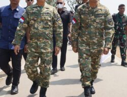 Mendes dan Wamendes Hadiri Gelar Pasukan di Lanud Suparlan Batujajar