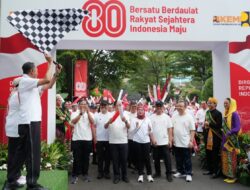 Meriahkan HUT ke-80 Kemerdekaan RI, Kementerian PU Selenggarakan Jalan Sehat dan Festival Merdeka