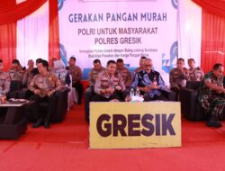 Sinergi Polres Gresik dan Bulog Hadirkan Gerakan Pangan Murah, Tekan Harga Beras Jelang HUT RI ke-80