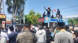 Ratusan Nelayan Pantura Datangi Kantor Petronas Gresik, Tuntut Ganti Rugi Kerusakan Rumah Ikan