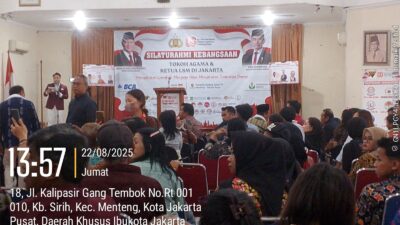 Lokasi Gedung Joeang 45 Jakarta Gelar Silahturahmi Kebangsaan Tokoh Lintas Agama Dan Pimpinan Ketua LSM DKI jakarta Antusias Kompak