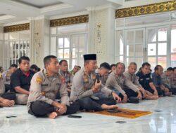 Landasi Nilai Rohani Anggota Polresta Sidoarjo, Guna Pelaksanaan Tugas Wujudkan Kamtibmas 