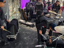 Brimob Polda Metro Jaya Pastikan Keamanan dan Kenyamanan Penonton di Awesome Skool Fest 2025 Ancol