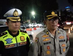 Polda Metro Jaya Gelar Patroli Skala Besar Malam ini di Jakarta Pusat