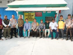 Kapolres Metro Jakarta Utara Kunjungi Pos Satkamling di Kebon Bawang, Tanjung Priok