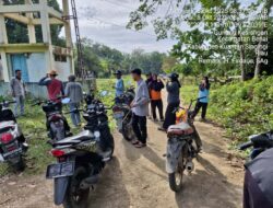 Warga dan Pemerintah Desa Gunung Kesiangan Gelar Gotong Royong Sambut HUT Kuantan Singingi ke-26