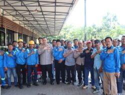 Bakti Sosial Polres Priok berikan bantuan kepada Buruh Tenaga Kerja Bongkar Muat Pelabuhan”