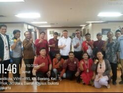 Keluarga Besar PWMI Audensi Dengan Walikota Jakarta Utara Tema Saling Kenal Dengan Insan Pers