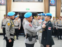 Wakapolri Pimpin Upacara Purna Tugas 139 Personel Kontingen Garuda Bhayangkara, Tegaskan Komitmen Indonesia Dukung Perdamaian Dunia PBB