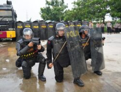 Polres Metro Jakarta Utara Gelar Pelatihan Dalmas di Jakarta International Stadium, Perkuat Profesionalisme dan Humanisme Polisi