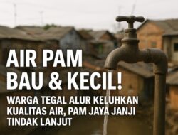 AIR PAM DI TEGAL ALUR SERING KECIL DAN BERBAU, WARGA KELUHKAN KUALITAS PELAYANAN