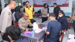 Bakti Sosial Donor Darah Warnai Hari Jadi ke-74 Humas Polri di Polda Metro Jaya
