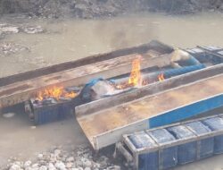 Kebun Pemda Kuansing Ludes Pora-porandakan PETI Oleh OTK