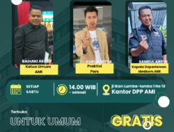 Medkom AMI Gelar Pelatihan Jurnalistik Terbuka untuk Umum dan Gratis