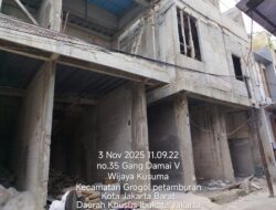 Pemilik Bangunan Liar Diduga Kebal Hukum di Wijaya Kusuma, Citata Kecamatan Grogol Petamburan Jakarta Barat Tutup Mata