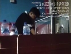 Polda Riau Jangan Pilih Bulu, Desa Lubuk Ambacang 2 Titik Penadah Emas Ilegal