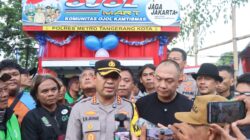 Kapolres Metro Tangerang Kota Lounching Ojol Mart, Jhon LBF Siap Sumbang 10 Titik6 di Wilayah Polres Metro Tangerang Kota