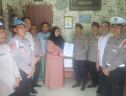 Jelang HUT ke-80 Brimob, Polres Gresik Bangun Kebersamaan Lewat Anjangsana ke Purnawirawan