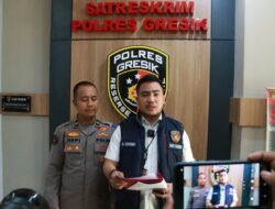 Satreskrim Polres Gresik Ringkus Pencuri Pakaian Dalam Wanita Videonya Viral di Medsos
