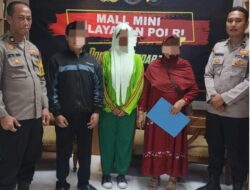 Pamapta Polresta Sidoarjo Berhasil Temukan Anak Hilang, Keluarga Apresiasi Kerja Keras Polisi