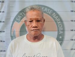 Satresnarkoba Polres Gresik Bekuk Pria 63 Tahun di Driyorejo, Amankan Sembilan Klip Sabu