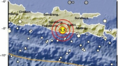 Gempa M 5,5 Guncang Pacitan Pagi Ini, Tak Berpotensi Tsunami