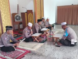 Polsek Buduran Rutin Gelar Khotmil Qur’an, Perkuat Keimanan Personel