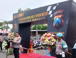 Bazar Pengambilan Barang Bukti Sepeda Motor di Mapolrestabes Surabaya 