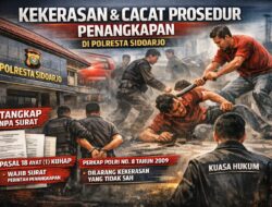Dugaan Pelanggaran Prosedur Penangkapan dan Kekerasan dalam Penyidikan di Polsek Candi Sidoa