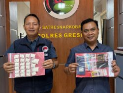 Keberhasilan Polres Gresik, 1.169 Pil Dobel L Berhasil Diamankan dari Peredaran