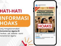 Info CPNS-PPPK Kemenag di Medsos Dipastikan Hoaks