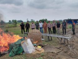 Kapolsek Sedati Ambil Langkah Tegas Menutup Aktivitas Judi Sabung Ayam di Desa Pepe