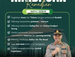 Kapolsek Gunung Anyar Keluarkan Himbauan Kamtibmas Ramadhan 1447 H, Warga Gunung Anyar Diminta Tertib dan Waspada