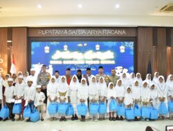 Polres Gresik Gelar Buka Bersama Insan Media dan Santuni Puluhan Anak Yatim di Bulan Suci Ramadan 1447 H