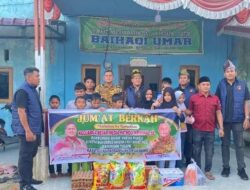 Kasatresnarkoba Polres Kuansing Santuni Anak Yatim di Dua Panti Asuhan