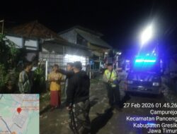 Kurang dari 24 Jam, Satreskrim Polres Gresik Tangkap Pelaku Penusukan