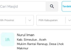 Begini Cara Temukan Masjid dan Fasilitas Istirahat Mudik