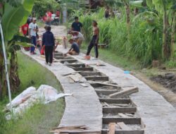Viral di TikTok, Jalan Swadaya Warga Nglebak Blora Ditinjau Bupati