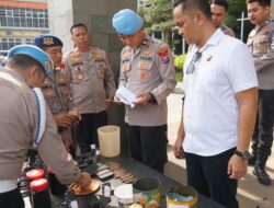 Jelang Lebaran 2026, Polres Gresik Sidak Senjata Api Personel Pastikan Kesiapan Pengamanan Mudik