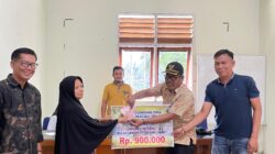 20 penerima BLT Desa Siberakun, momen haru saat akan menyambut hari raya idul Fitri