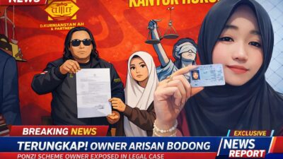 Nur Imamah Dilaporkan ke Polisi, Diduga Gelapkan Uang Arisan Rp 250 Juta”