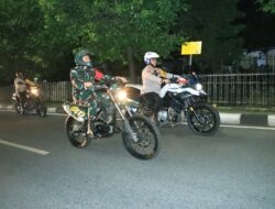 Sinergi TNI-Polri dan Pemkab Gresik Pastikan Malam Takbir Idul Fitri 1447 H Berjalan Kondusif