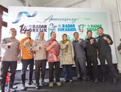 Kapolresta Sidoarjo Raih Penghargaan dari Radar Sidoarjo atas Dedikasi Jaga Kamtibmas