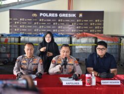 Polres Gresik Ungkap Penimbunan 17 Ribu Liter Solar Subsidi, Satu Tersangka Diamankan