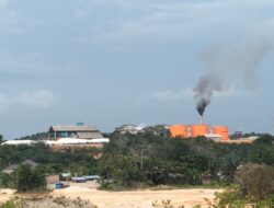 Diduga Langgar Baku Mutu, Cerobong PT PCS di Singingi Semburkan Asap Hitam Pekat: DLH & Gakkum KLHK Riau Diminta Bertindak