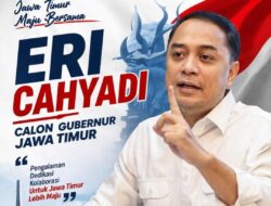 Ketua KAKI Jatim Dukung Eri Cahyadi Jadi Gubernur Jawa Timur, Inovatif dan Responsif