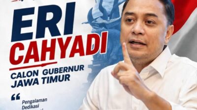 Ketua KAKI Jatim Dukung Eri Cahyadi Jadi Gubernur Jawa Timur, Inovatif dan Responsif